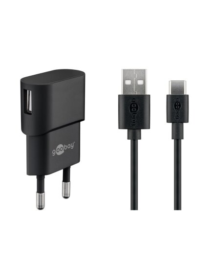 Goobay | 45298 USB-C Charger Set (5 W), Cable 1 m Goobay | 45298 USB-C Charger Set (5 W), Cable 1 m