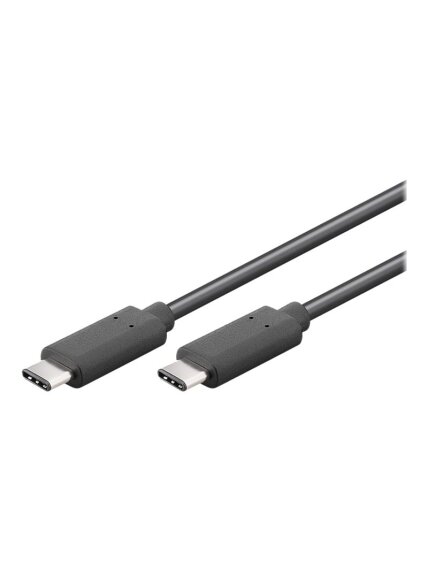 Goobay 67976 USB-C 3.1 generation 1 cable, black, 1m | Goobay | USB-C Charge Cable USB-C male | USB-C male