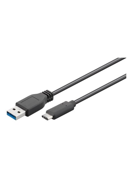 Goobay 71221 USB-C to USB A 3.0 cable, black, 2m | Goobay | USB-C to USB-A USB-C male | USB 3.0 male (type A) Goobay 71221 USB-C to USB A 3.0 cable, black, 2m | Goobay | USB-C to USB-A USB-C male | USB 3.0 male (type A)