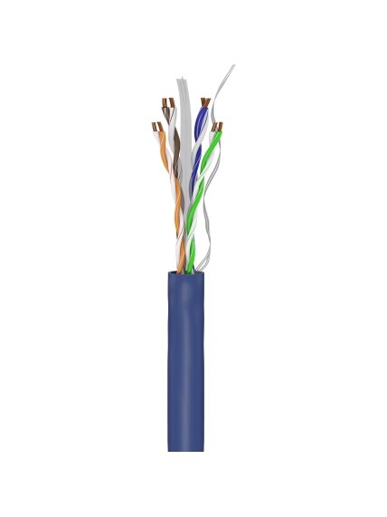Goobay | CAT 6A Network Cable, U/UTP, 100 m | 96096 | U/UTP | Blue 2