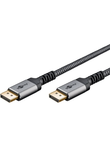 Goobay | DisplayPort Cable 2.0/2.1, 80 Gbit/s | 75685 | DisplayPort to  DisplayPort 3