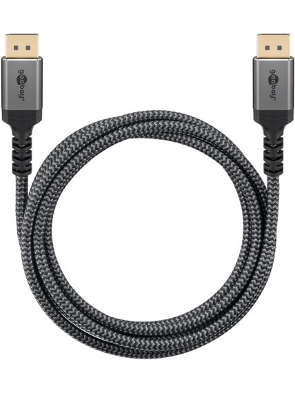 Goobay | DisplayPort Cable, 8K at 60 Hz | 65264 | DisplayPort DisplayPort | DisplayPort (male) 1 Goobay | DisplayPort Cable, 8K at 60 Hz | 65264 | DisplayPort DisplayPort | DisplayPort (male) 1