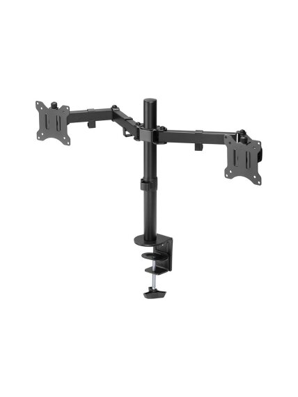 Goobay Dual Monitor Mount Flex | Swivel, Tilt, Rotation | 17-32 " | Maximum weight (capacity) 8 kg | Black Goobay Dual Monitor Mount Flex | Swivel, Tilt, Rotation | 17-32 " | Maximum weight (capacity) 8 kg | Black