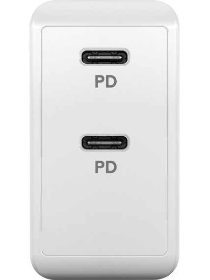 Goobay | Dual USB-C PD Fast Charger (36 W) | 61758 2 Goobay | Dual USB-C PD Fast Charger (36 W) | 61758 2