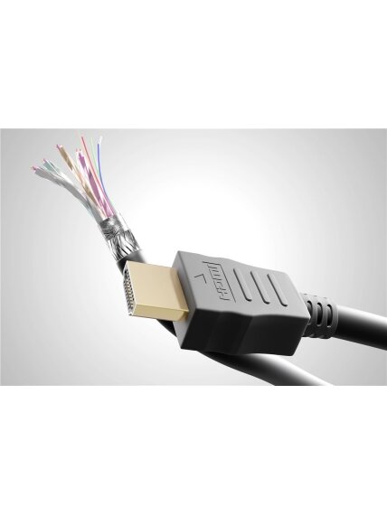 Goobay High Speed HDMI Cable with Ethernet | 0.5 m 5 Goobay High Speed HDMI Cable with Ethernet | 0.5 m 5