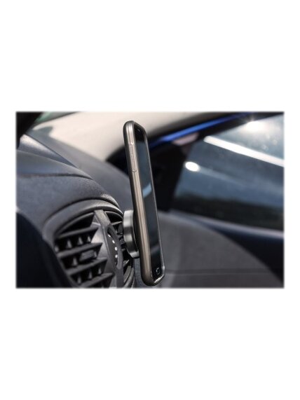 Goobay | Magnetic mount Metal Slim Design for smartphones (35mm) | 38685 | Black/Silver | Magnetic holder is suitable for almost every smartphone; Quick-Snap assembly technology for quick and easy use; Smart and almost invisible fastening option on the ca 10 Goobay | Magnetic mount Metal Slim Design for smartphones (35mm) | 38685 | Black/Silver | Magnetic holder is suitable for almost every smartphone; Quick-Snap assembly technology for quick and easy use; Smart and almost invisible fastening option on the ca 10