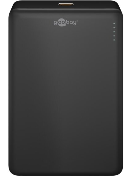Goobay Magnetic Wireless Power Bank | 70183 | 10000 mAh | USB-C | Black 1 Goobay Magnetic Wireless Power Bank | 70183 | 10000 mAh | USB-C | Black 1