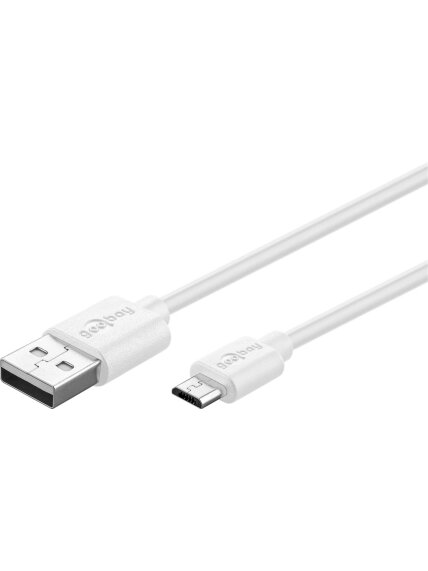 Goobay | Micro USB charging and sync cable | 43837 | USB-A 2.0 to Micro-USB USB 2.0 male (type A) | USB 2.0 micro male (type B) 3 Goobay | Micro USB charging and sync cable | 43837 | USB-A 2.0 to Micro-USB USB 2.0 male (type A) | USB 2.0 micro male (type B) 3