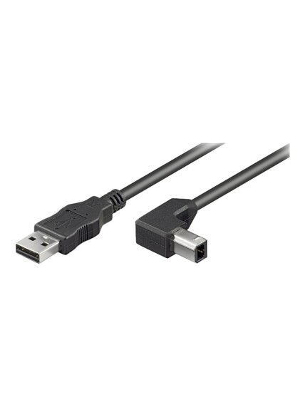 Goobay | USB 2.0 Hi-Speed Cable 90° | USB to USB Goobay | USB 2.0 Hi-Speed Cable 90° | USB to USB