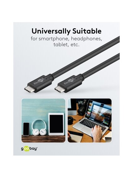 Goobay USB-C Cable | 612812 | USB-C 5 Goobay USB-C Cable | 612812 | USB-C 5