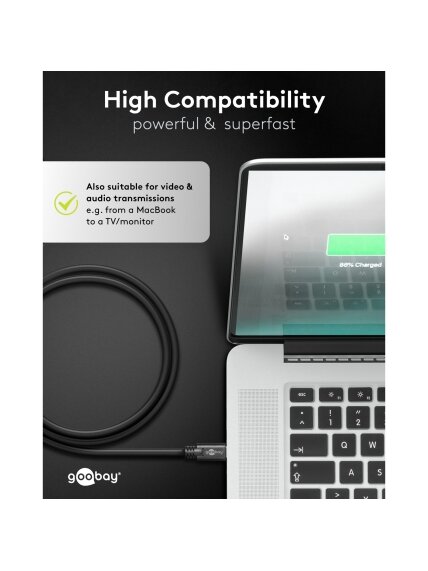 Goobay USB-C Cable | 612812 | USB-C 6