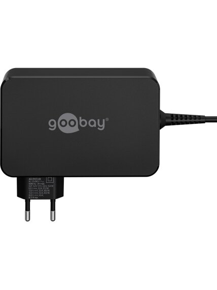 Goobay USB-C Charger for Laptops (90 W) | 65420 1 Goobay USB-C Charger for Laptops (90 W) | 65420 1