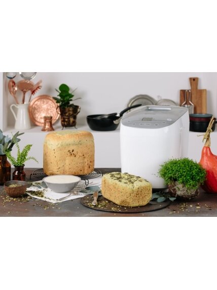 Gorenje | Bread maker | BM1600WG | Power 850 W | Number of programs 16 | Display LCD | White/Silver 1