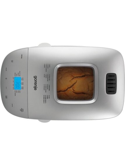 Gorenje | Bread maker | BM1600WG | Power 850 W | Number of programs 16 | Display LCD | White/Silver 4 Gorenje | Bread maker | BM1600WG | Power 850 W | Number of programs 16 | Display LCD | White/Silver 4