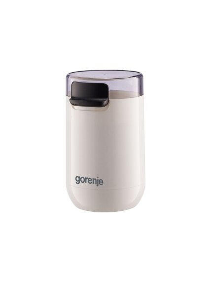 Gorenje | Coffee Grinder | SMK150SW | 150 W | Coffee beans capacity 45 g | Lid safety switch | White Gorenje | Coffee Grinder | SMK150SW | 150 W | Coffee beans capacity 45 g | Lid safety switch | White