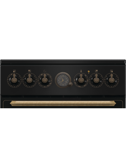 Gorenje Cooker | GECS5B70CLB | Hob type Vitroceramic | Oven type Electric | Black | Width 50 cm | Depth 59.4 cm | 70 L 6 Gorenje Cooker | GECS5B70CLB | Hob type Vitroceramic | Oven type Electric | Black | Width 50 cm | Depth 59.4 cm | 70 L 6