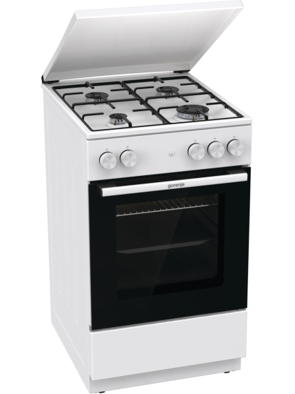 Gorenje Cooker | GG5A14WJ | Hob type Gas | Oven type Gas | White | Width 50 cm | Depth 59.4 cm | 70 L 1
