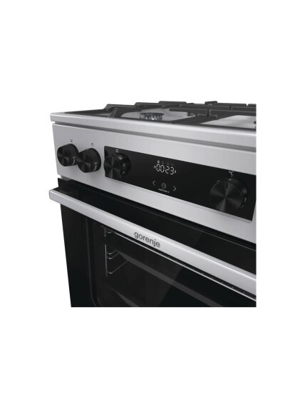 Gorenje GK6C4XF | Cooker | Hob type Gas | Oven type Electric | Stainless steel | Width 60 cm | Depth 60 cm | Grilling | Energy efficiency class A | 71 L 10