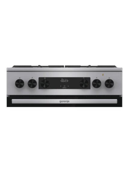 Gorenje GK6C4XF | Cooker | Hob type Gas | Oven type Electric | Stainless steel | Width 60 cm | Depth 60 cm | Grilling | Energy efficiency class A | 71 L 8 Gorenje GK6C4XF | Cooker | Hob type Gas | Oven type Electric | Stainless steel | Width 60 cm | Depth 60 cm | Grilling | Energy efficiency class A | 71 L 8