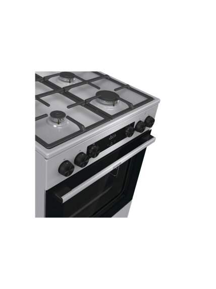 Gorenje GK6C4XF | Cooker | Hob type Gas | Oven type Electric | Stainless steel | Width 60 cm | Depth 60 cm | Grilling | Energy efficiency class A | 71 L 9