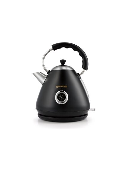 Gorenje | Kettle | K17CLBK | Electric | 2200 W | 1.7 L | Plastic and metal | 360° rotational base | Black Gorenje | Kettle | K17CLBK | Electric | 2200 W | 1.7 L | Plastic and metal | 360° rotational base | Black