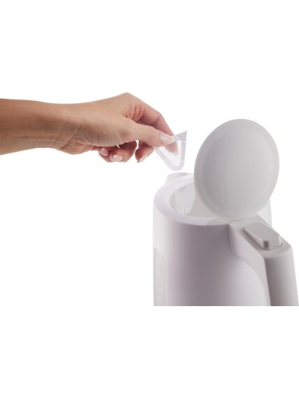 Gorenje Kettle | K17OPW | 2200 W | Electric | 1.7 L | 360° rotational base | Plastic | White 3 Gorenje Kettle | K17OPW | 2200 W | Electric | 1.7 L | 360° rotational base | Plastic | White 3