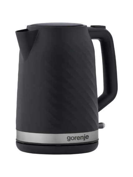 Gorenje | Kettle | K17SPB | Electric | 2200 W | 1.7 L | 360° rotational base | Plastic | Black Gorenje | Kettle | K17SPB | Electric | 2200 W | 1.7 L | 360° rotational base | Plastic | Black