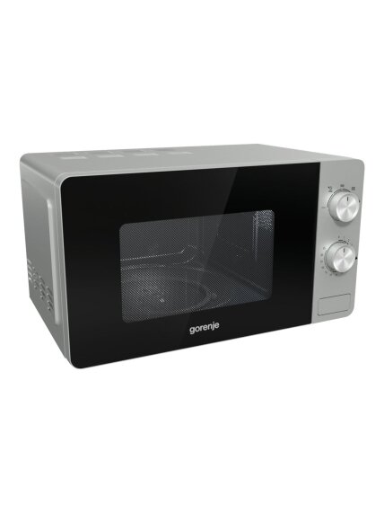 Gorenje | Microwave Oven | MO20E1S | Free standing | 20 L | 800 W | Silver