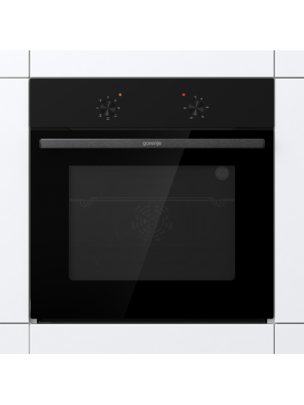 Gorenje Oven | BO6615E01B | 60 L | Electric | EnamelClean | Push pull buttons | Height 59.5 cm | Width 59.5 cm | Black 3 Gorenje Oven | BO6615E01B | 60 L | Electric | EnamelClean | Push pull buttons | Height 59.5 cm | Width 59.5 cm | Black 3