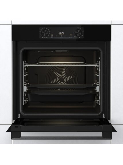 Gorenje Oven | BOS6737E13FBG | 77 L | Electric | AquaClean | Mechanical | Steam function | Height 59.5 cm | Width 59.5 cm | Stainless steel 1