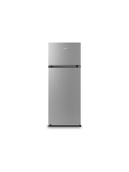 Gorenje Refrigerator | RF414EPS4 | Energy efficiency class E | Free standing | Double Door | Height 143.6 cm | Fridge net capacity 165 L | Freezer net capacity 41 L | 40 dB | Grey