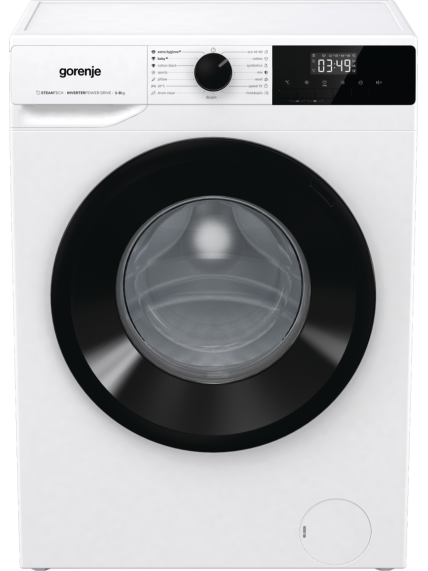 Gorenje | Washing Machine | W11NHPI84AS | Energy efficiency class A | Front loading | Washing capacity 8 kg | 1400 RPM | Depth 54 cm | Width 60 cm | Display | LED | Steam function | White 9 Gorenje | Washing Machine | W11NHPI84AS | Energy efficiency class A | Front loading | Washing capacity 8 kg | 1400 RPM | Depth 54 cm | Width 60 cm | Display | LED | Steam function | White 9