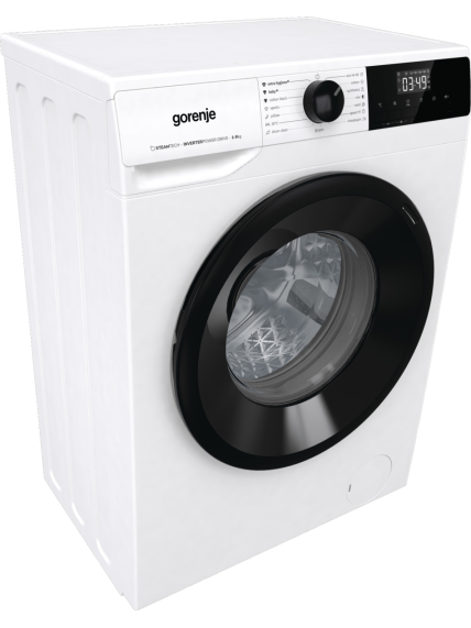 Gorenje | Washing Machine | W11NHPI84AS | Energy efficiency class A | Front loading | Washing capacity 8 kg | 1400 RPM | Depth 54 cm | Width 60 cm | Display | LED | Steam function | White 1 Gorenje | Washing Machine | W11NHPI84AS | Energy efficiency class A | Front loading | Washing capacity 8 kg | 1400 RPM | Depth 54 cm | Width 60 cm | Display | LED | Steam function | White 1