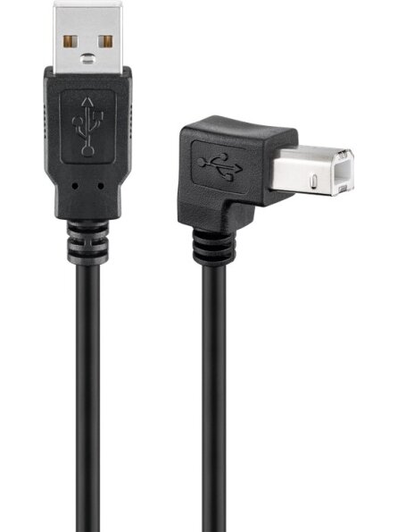 Goobay | USB 2.0 Hi-Speed Cable 90° | USB to USB 1 Goobay | USB 2.0 Hi-Speed Cable 90° | USB to USB 1