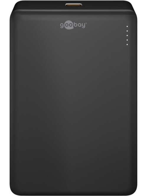 Goobay Magnetic Wireless Power Bank | 70183 | 10000 mAh | USB-C | Black 1 Goobay Magnetic Wireless Power Bank | 70183 | 10000 mAh | USB-C | Black 1