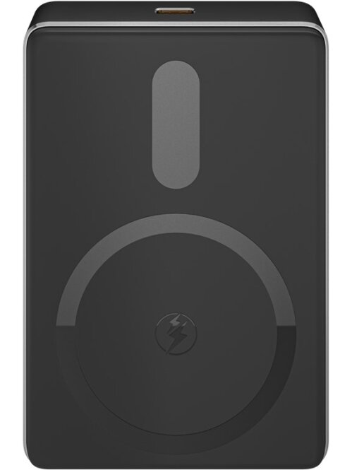 Goobay Magnetic Wireless Power Bank | 70183 | 10000 mAh | USB-C | Black 4 Goobay Magnetic Wireless Power Bank | 70183 | 10000 mAh | USB-C | Black 4