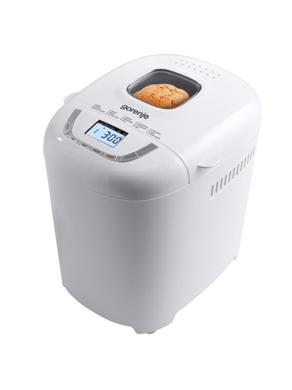 Gorenje | Bread maker | BM910WII | Power 550 W | Number of programs 15 | Display LCD | White