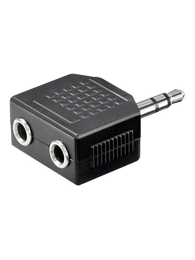 Goobay | Headphone AUX adapter; 3.5 mm jack 1-to-2 Goobay | Headphone AUX adapter; 3.5 mm jack 1-to-2