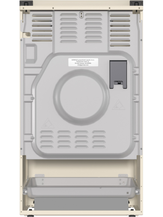 Gorenje Cooker | GKS5B70CLI | Hob type Gas | Oven type Electric | Sandy | Width 50 cm | Depth 59.4 cm | 70 L 3 Gorenje Cooker | GKS5B70CLI | Hob type Gas | Oven type Electric | Sandy | Width 50 cm | Depth 59.4 cm | 70 L 3