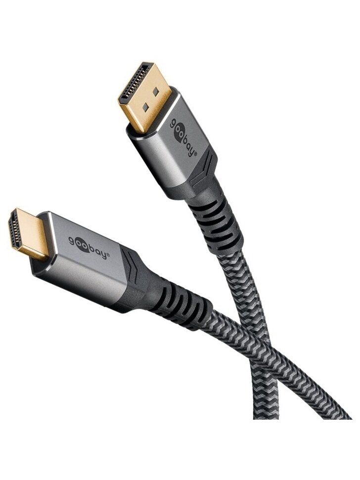 Goobay 65269 Adapter Cable | DisplayPort to HDMI | 2 m 1 Goobay 65269 Adapter Cable | DisplayPort to HDMI | 2 m 1