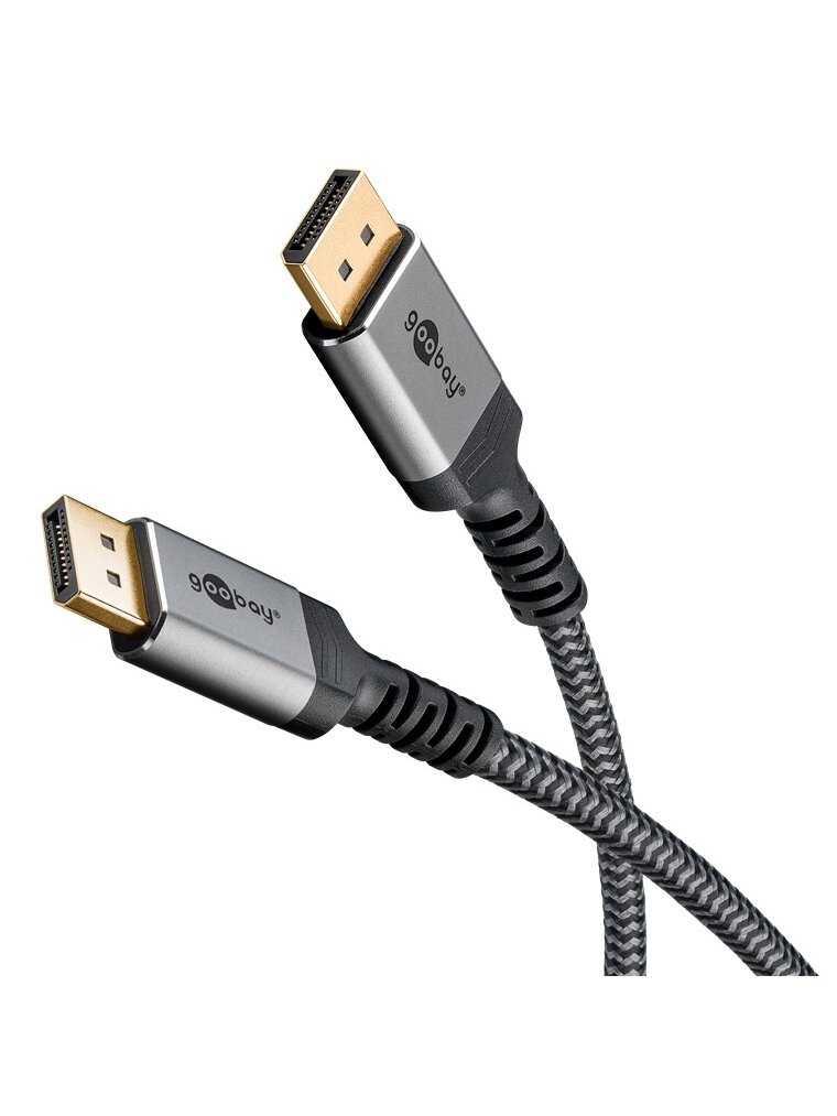 Goobay | DisplayPort Cable 2.0/2.1, 80 Gbit/s | 75685 | DisplayPort to  DisplayPort 2