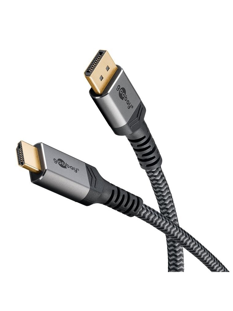 Goobay | DisplayPort to HDMI Cable | 65268 | DisplayPort to HDMI 3 Goobay | DisplayPort to HDMI Cable | 65268 | DisplayPort to HDMI 3