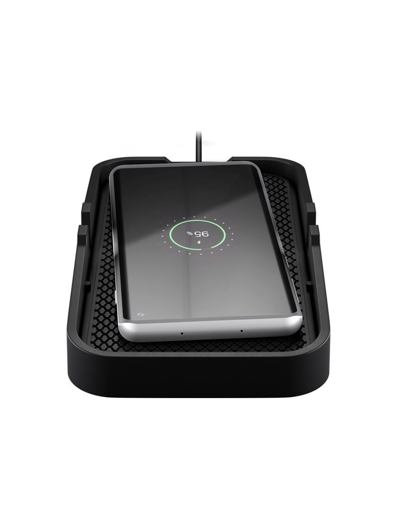 Goobay 60471 Wireless Vehicle Fast Charger 15 W, Black | Goobay Goobay 60471 Wireless Vehicle Fast Charger 15 W, Black | Goobay