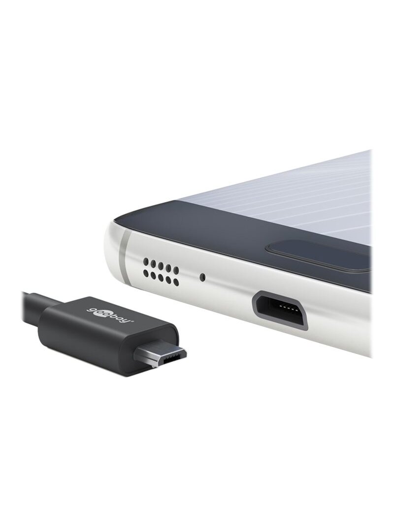 Goobay Micro-USB Charging and Sync Cable 2m 6