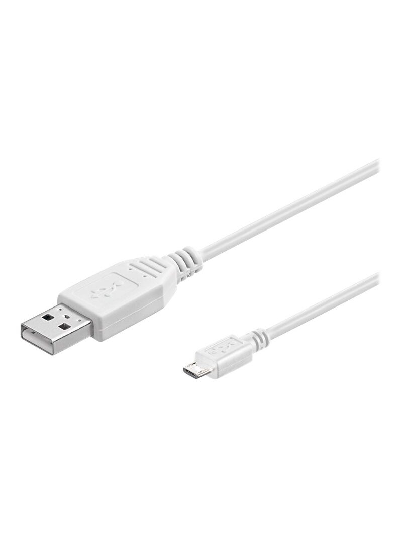 Goobay | Micro USB charging and sync cable | 43837 | USB-A 2.0 to Micro-USB USB 2.0 male (type A) | USB 2.0 micro male (type B) Goobay | Micro USB charging and sync cable | 43837 | USB-A 2.0 to Micro-USB USB 2.0 male (type A) | USB 2.0 micro male (type B)