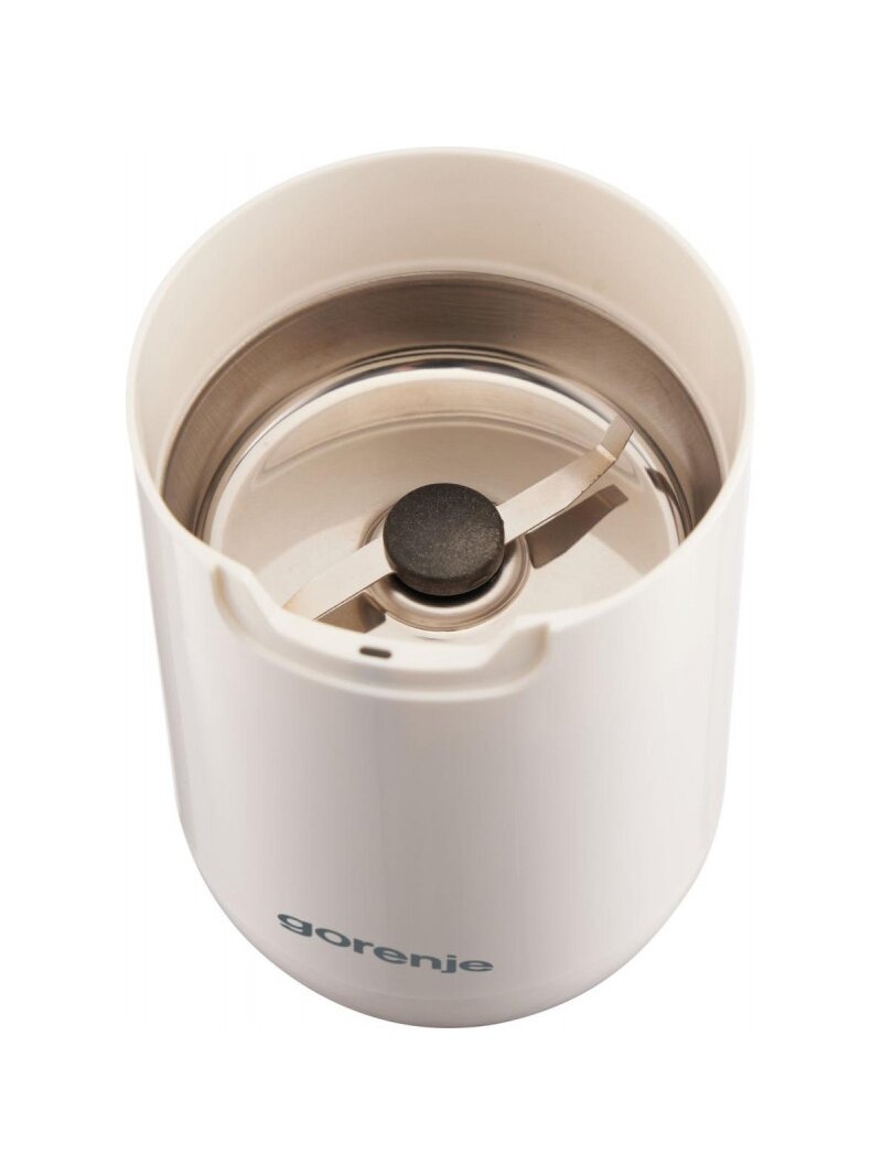 Gorenje | Coffee Grinder | SMK150SW | 150 W | Coffee beans capacity 45 g | Lid safety switch | White 4