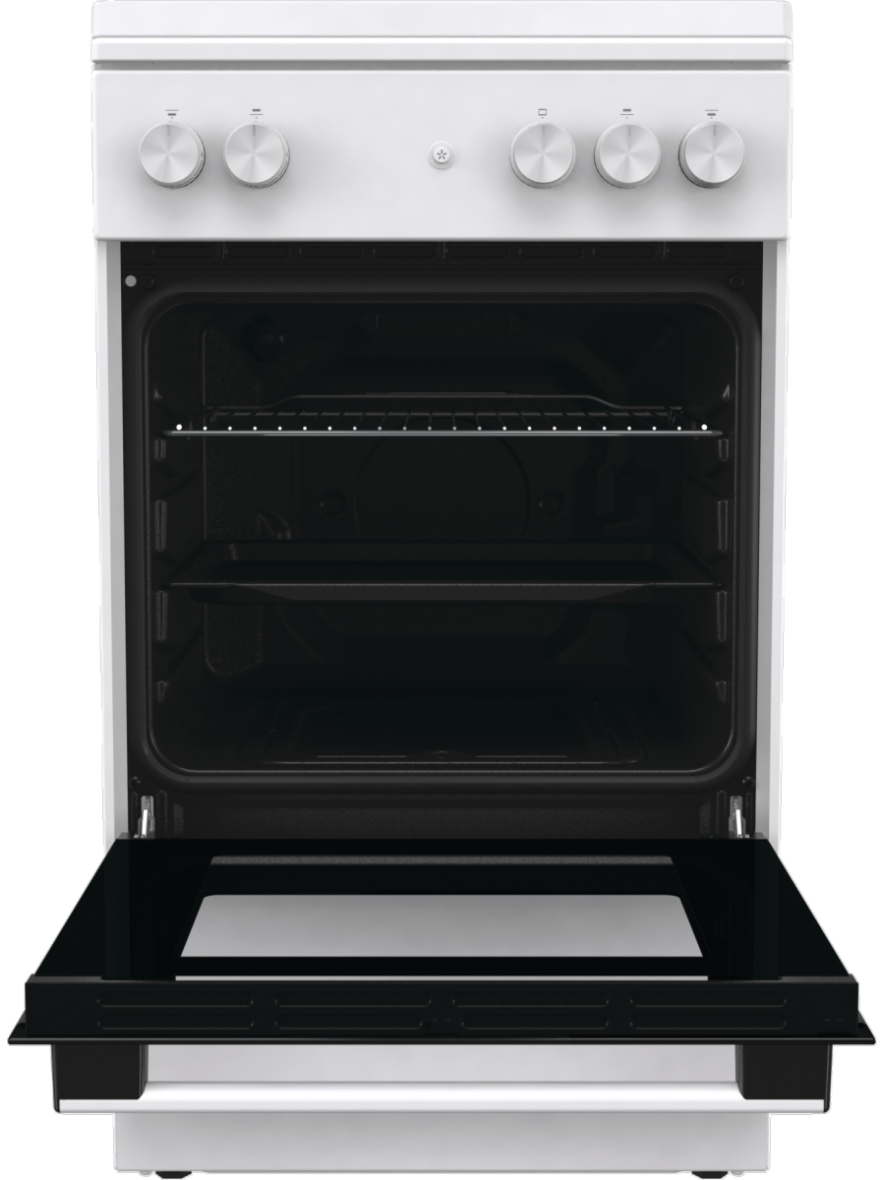 Gorenje Cooker | GG5A14WJ | Hob type Gas | Oven type Gas | White | Width 50 cm | Depth 59.4 cm | 70 L 3 Gorenje Cooker | GG5A14WJ | Hob type Gas | Oven type Gas | White | Width 50 cm | Depth 59.4 cm | 70 L 3