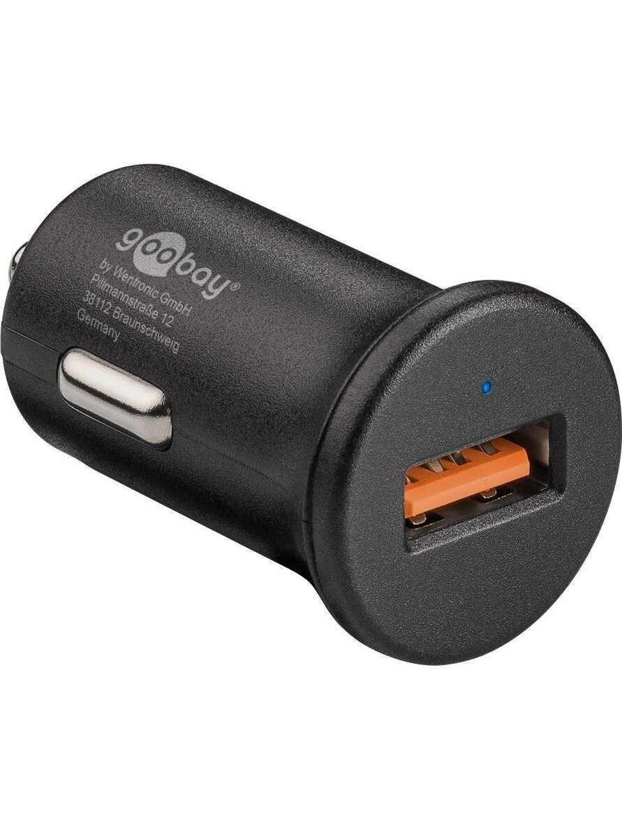 Goobay | Quick Charge QC3.0 USB car fast charger | USB 2.0 Female (Type A) 1 Goobay | Quick Charge QC3.0 USB car fast charger | USB 2.0 Female (Type A) 1