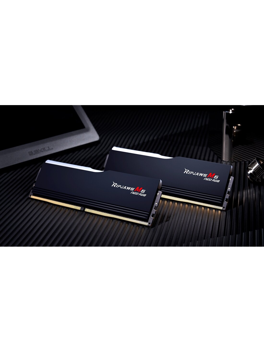 G.Skill Ripjaws M5 Neo RGB | 32 GB | DDR5 | 6000 MHz | PC/server | Registered No | ECC No 2 G.Skill Ripjaws M5 Neo RGB | 32 GB | DDR5 | 6000 MHz | PC/server | Registered No | ECC No 2