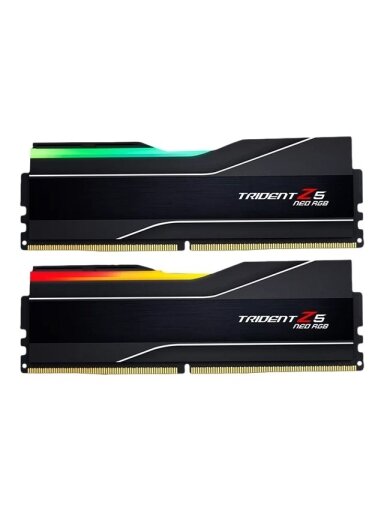 G.Skill Trident Z5 Neo RGB | 32 Kit (16GBx2) GB | DDR5 | 6400 MHz | PC/server | Registered No | ECC No G.Skill Trident Z5 Neo RGB | 32 Kit (16GBx2) GB | DDR5 | 6400 MHz | PC/server | Registered No | ECC No